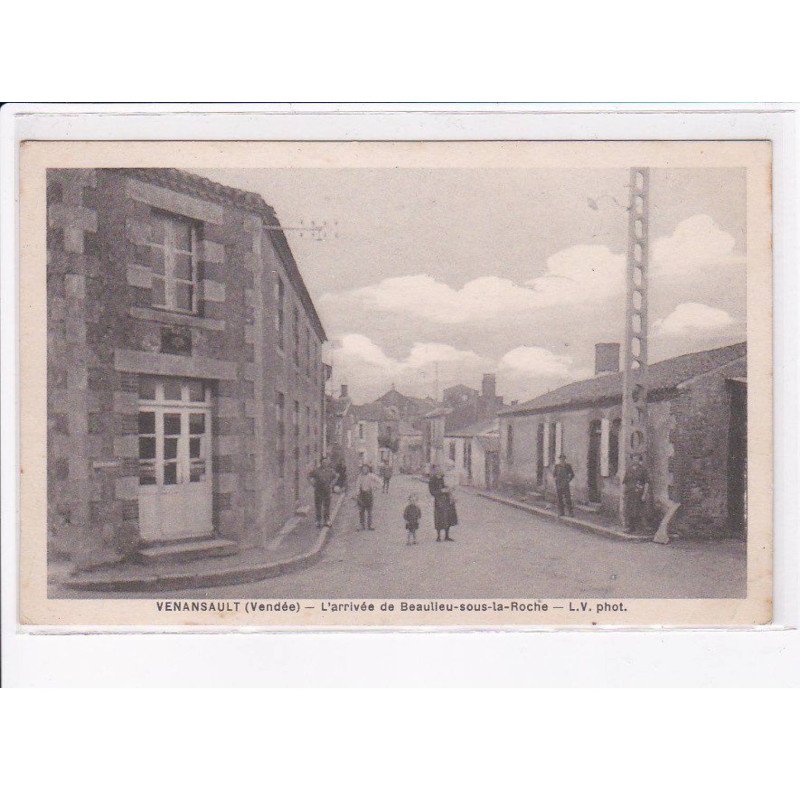 VENANSAULT: l'arrivée de beaulieu-sous-la-roche - très bon état