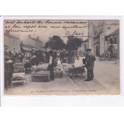 SAINT-JEAN-de-MONTS: le marché aux volailles - très bon état