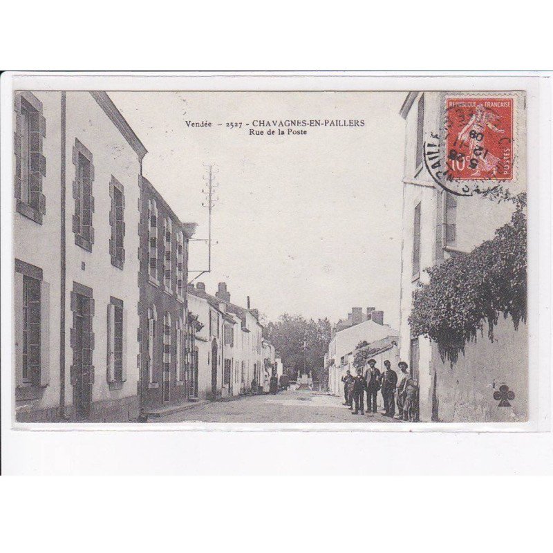 CHAVAGNES-en-PAILLERS: rue de la poste - très bon état