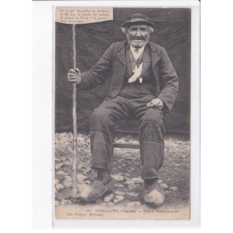 SOULLANS: vieux maraîchaine - très bon état
