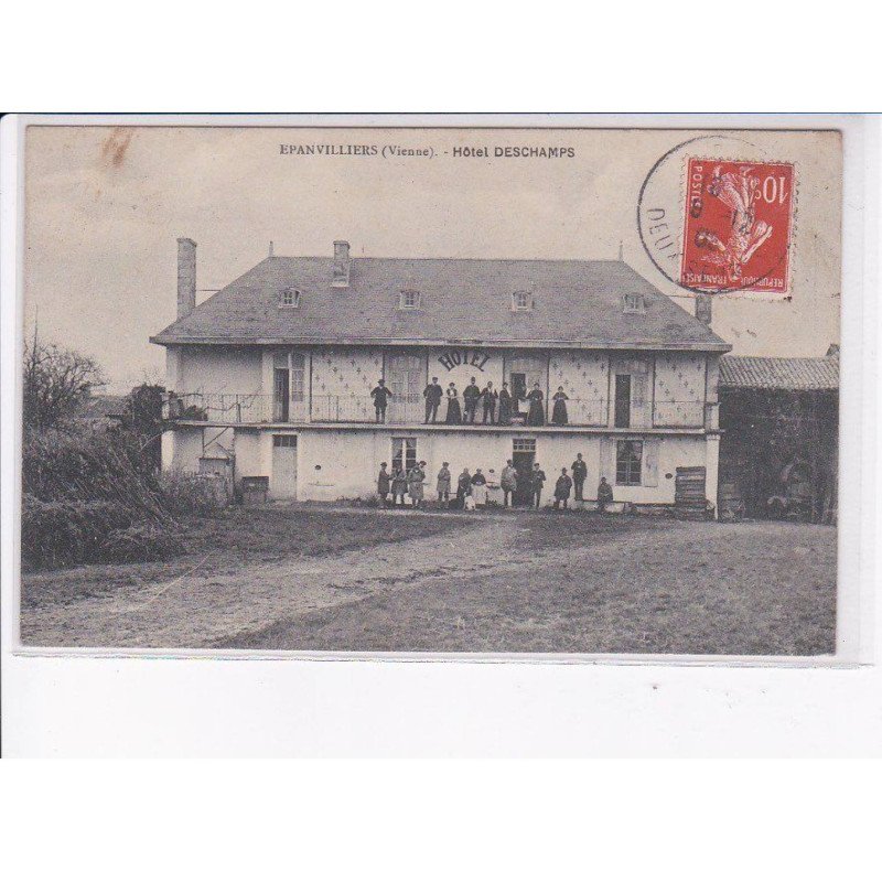 EPANVILLIERS: hôtel deschamps - très bon état