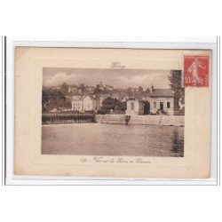 HERICY : vue sur la seine et lamois - tres bon etat