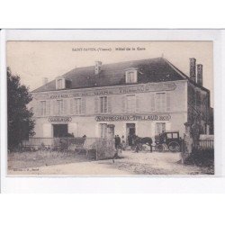 SAINT-SAVIOL: hôtel de la gare - très bon état