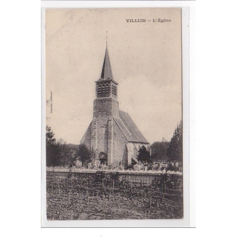 VILLUIS : l'eglise - tres bon etat