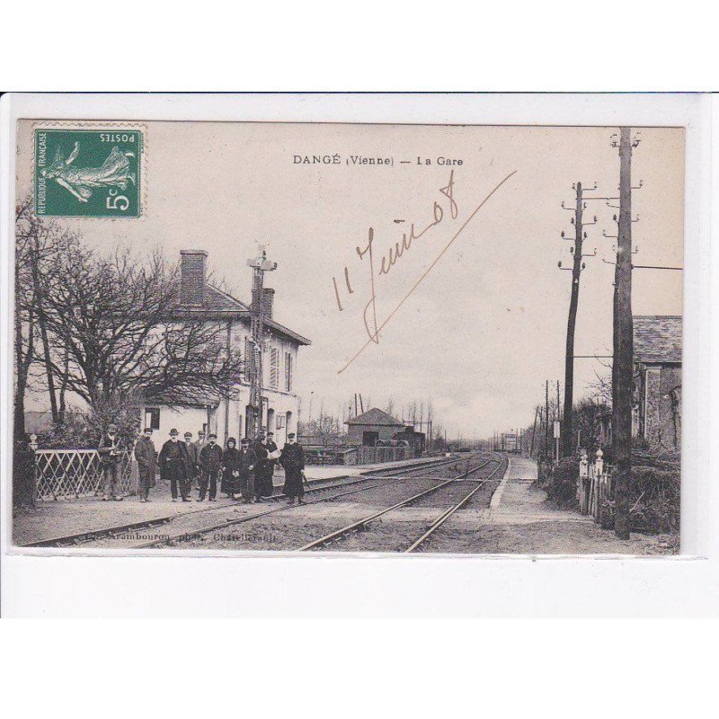 DANGE: la gare - très bon état