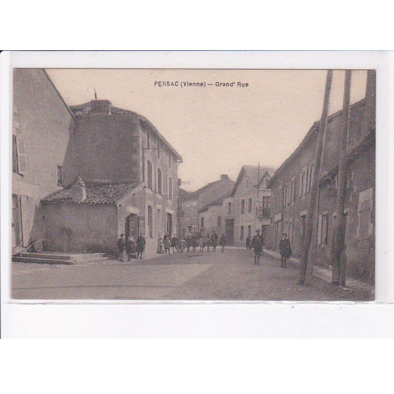 PERSAC: grand'rue - très bon état