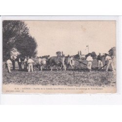 LOUDUN: pupilles de la colonie saint-hilaire au concours de labourage de trois-moutiers - état