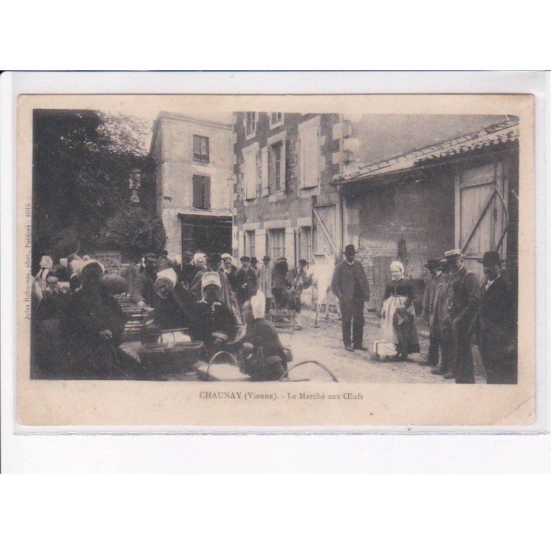 CHAUNAY: le marché aux oeufs - état