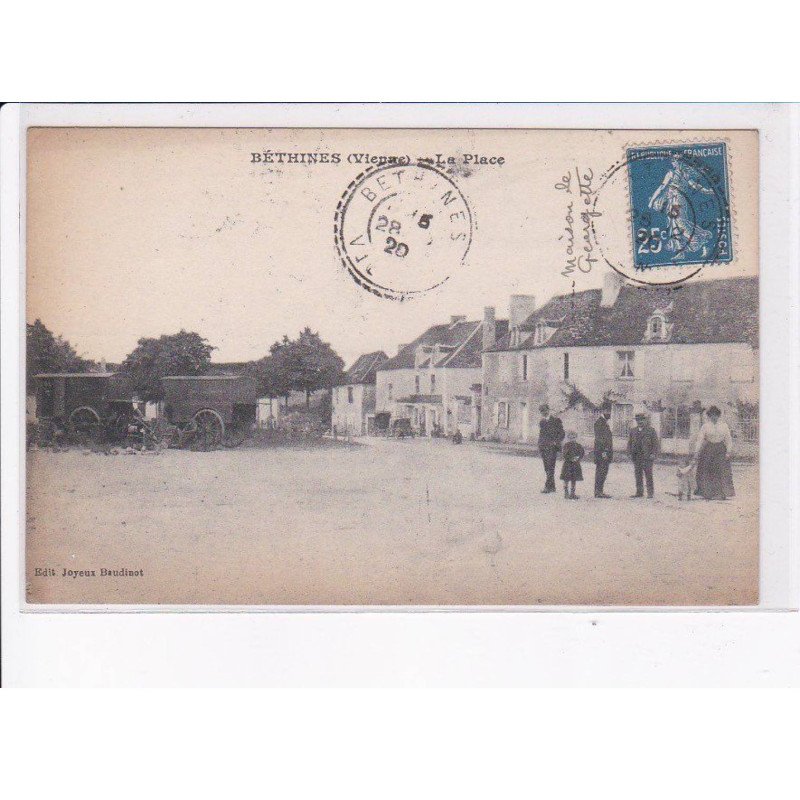 BETHINES: la place - très bon état