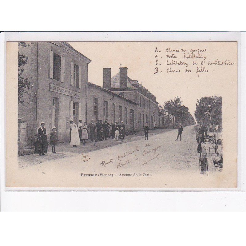 PRESSAC: avenue de la jarte - très bon état