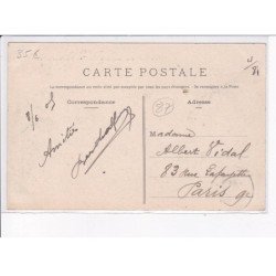 LIMOGES: manifestants à la sortie du cirque place jourdan 1905 - très bon état