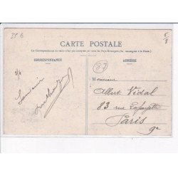 LIMOGES: grèves 1905, la prison gardée par les gendarmes - très bon état