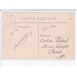 LIMOGES: usine beaulieu pendant la grève, la gendarmerie venant occuper l'usine 1905 - très bon état