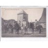 COURVILLE: cavalcade 1909, groupe de cavaliers - très bon état