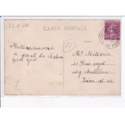 PEYRAT-le-CHATEAU: la mairie et les écoles - état