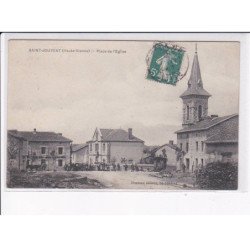 SAINT-JOUVENT: place de l'église - très bon état