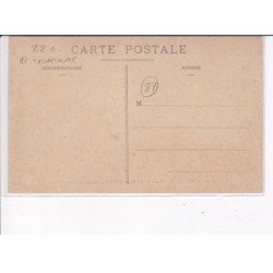 LIMOGES: place jourdan, le central hôtel et perspective vers saint-michel, tramway - très bon état