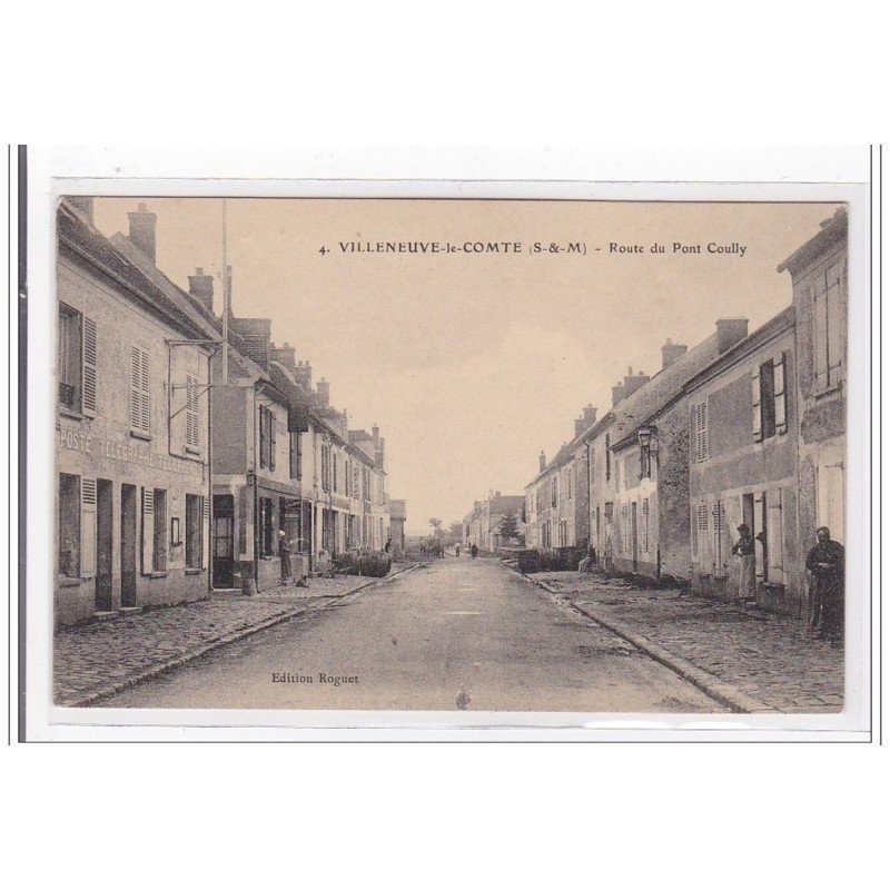 VILLENEUVE-le-COMTE : route du pont coully - tres bon etat