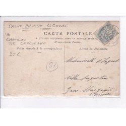 SAINT-PRIEST-LIGOURE: château de lavergne - très bon état