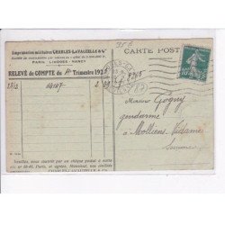 LIMOGES: un atelier des imprimeries, charles-lavauzelle et Cie - très bon état