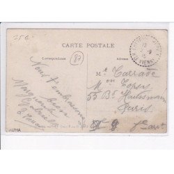 CHATEAU-CHERVIX: la place et la fontaine - très bon état