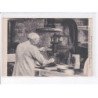 LIMOGES: fabrique de porcelaine, Haviland frères, un tourneur d'assiettes au travail - très bon état