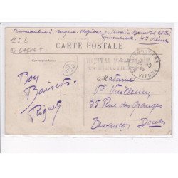 EYMOUTIERS: gare des marchandises, cachet - très bon état