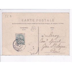 LIMOGES: troubles de limoges, barricades vieille route d'aixe et chemin des écoliers 1905 - très bon état