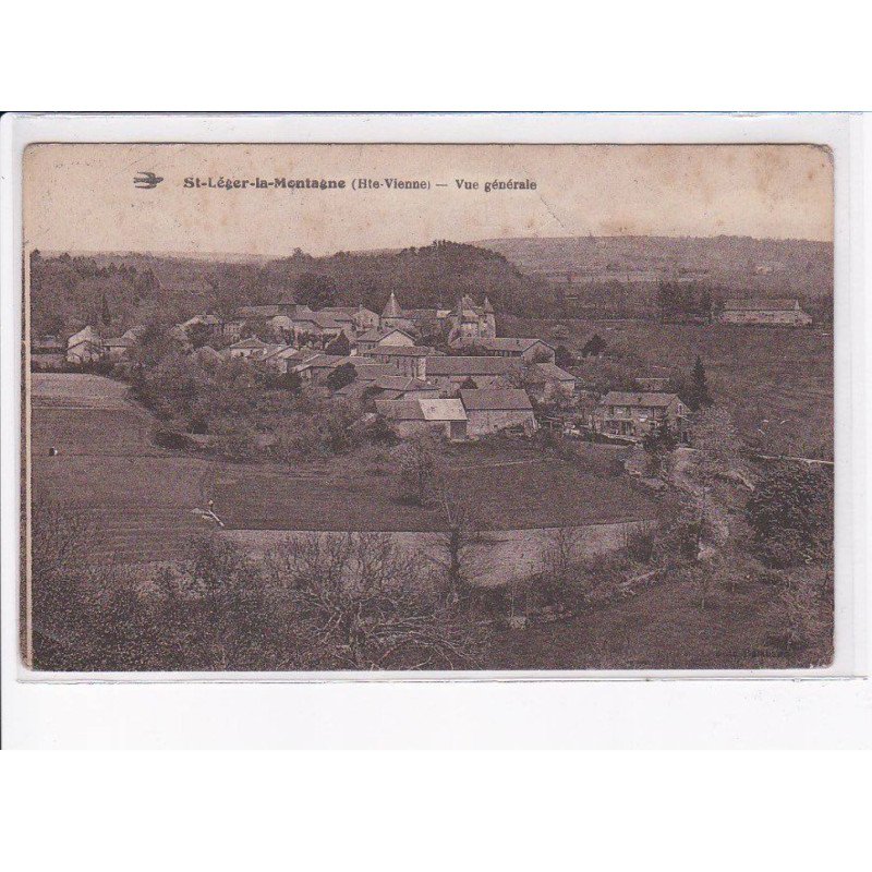 SAINT-LEGER-la-MONTAGNE: vue générale - état