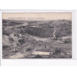 COUSSAC-BONNEVAL: carrière de marsaguet - état