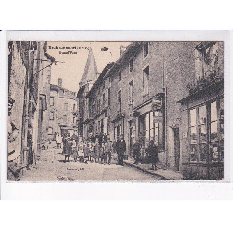 ROCHECHOUART: grand'rue - très bon état