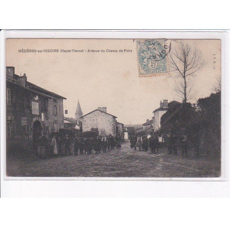 MEZIERES-sur-ISSOIRE: avenue du champ de foire - très bon état