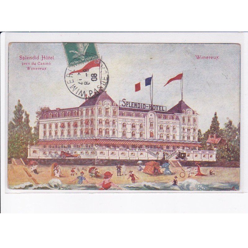 WIMEREUX: splendid hôtel - très bon état