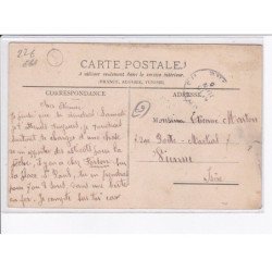 CONDRIEU: route nationale, la voiture publique arrivant de vienne - état