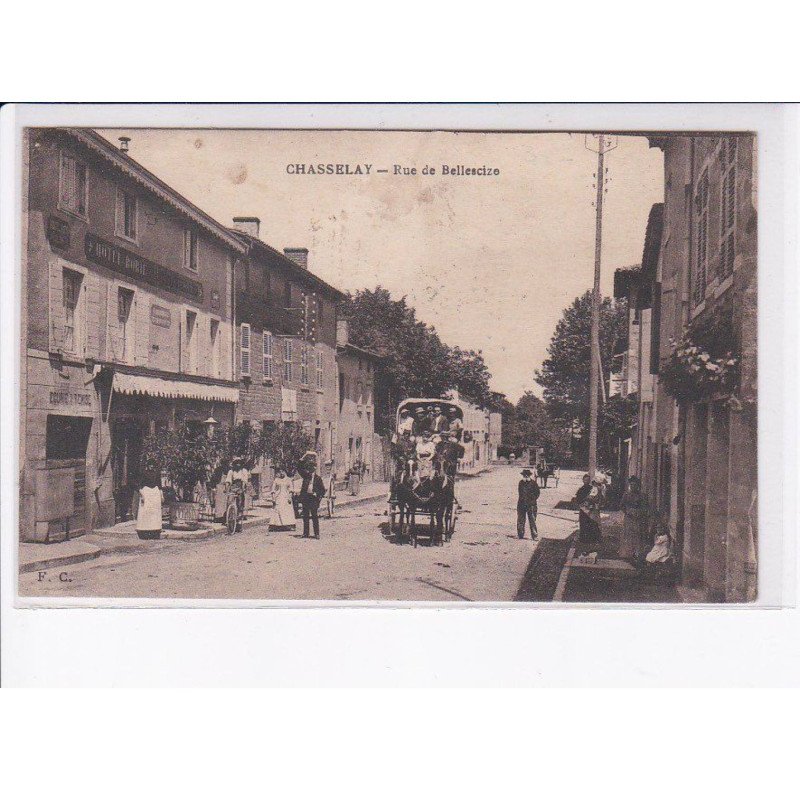 CHASSELAY: rue de bellescize - état
