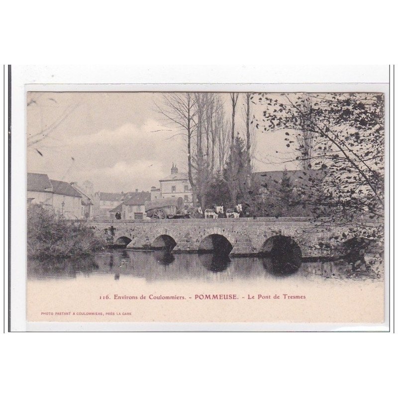 POMMEUSE : le pont de tresme - tres bon etat