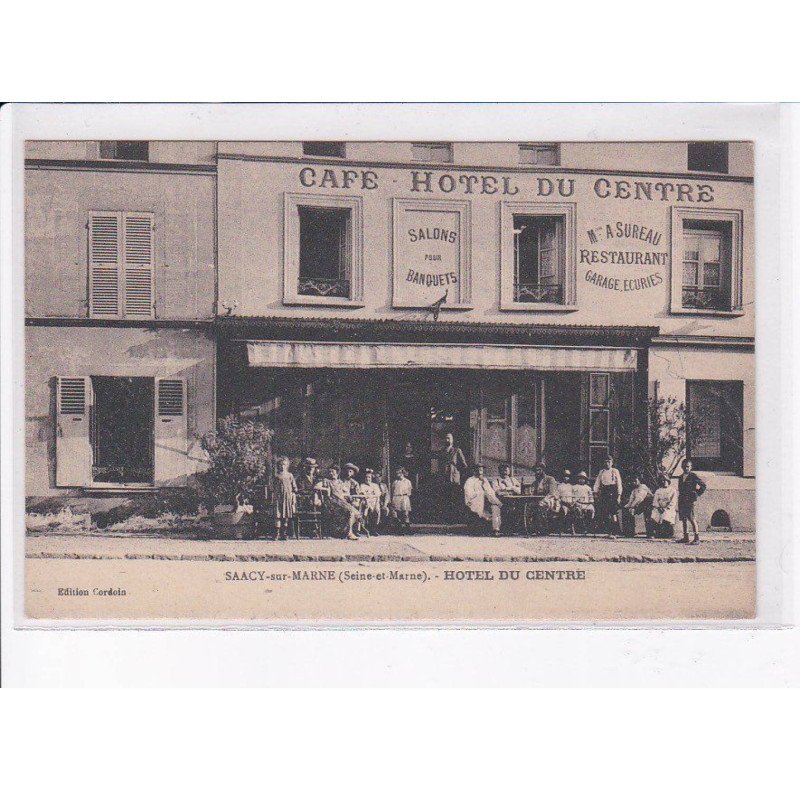 SAACY-sur-MARNE: hôtel du centre - très bon état