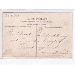 SAINT-MAMMES: habitations de mariniers au bord du loing - état