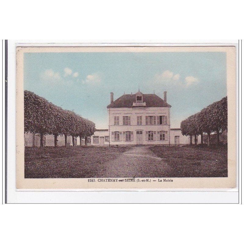 CHATENAY-sur-SEINE : la mairie - tres bon etat