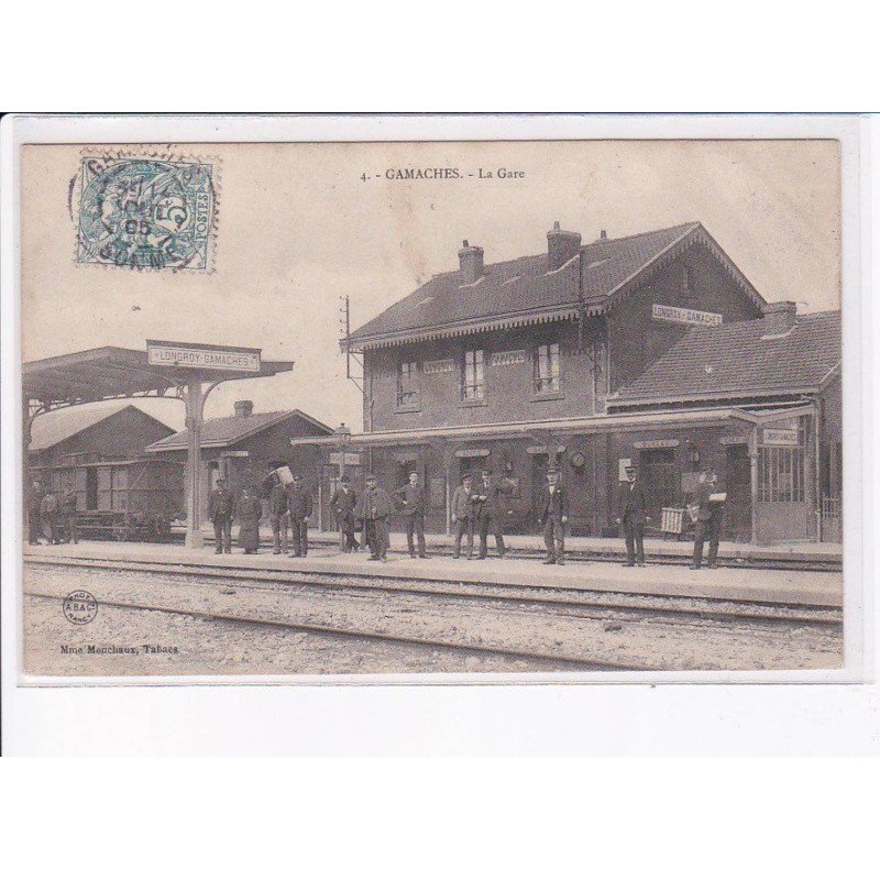 GAMACHES: la gare - état