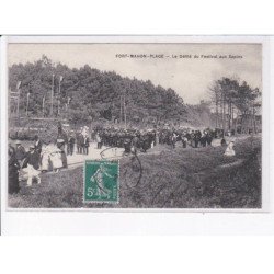 FORT-MAHON-PLAGE: le défilé du festival aux sapins - très bon état