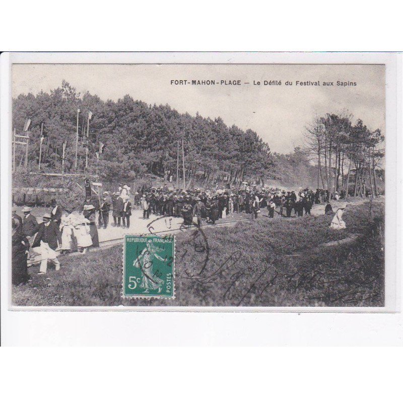 FORT-MAHON-PLAGE: le défilé du festival aux sapins - très bon état