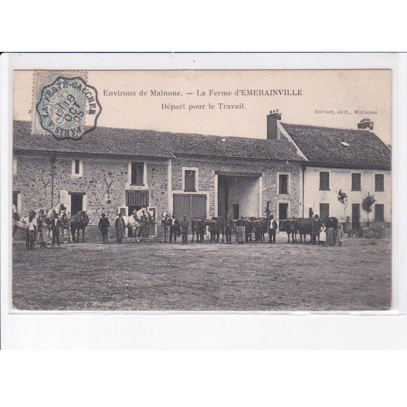 EMERAINVILLE: départ pour le travail - très bon état