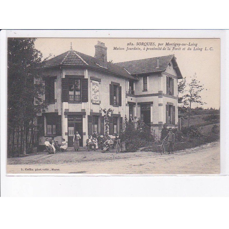 SORQUES: maison jourdain, à proximité de la forêt et du loing - très bon état
