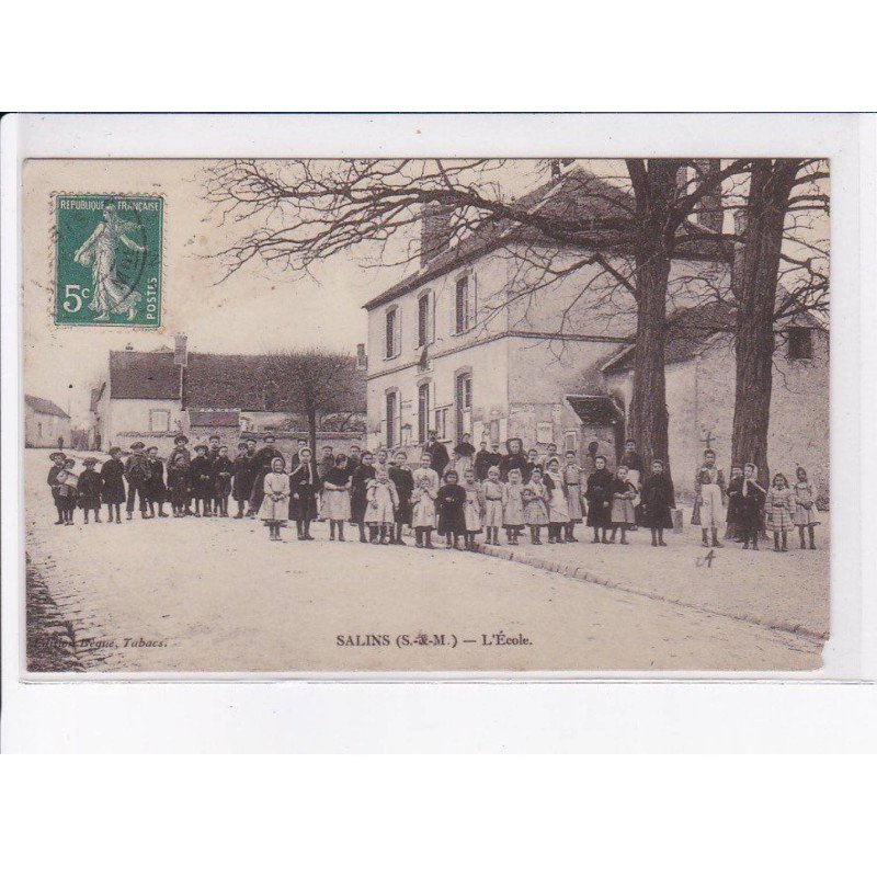 SALINS: l'école - état
