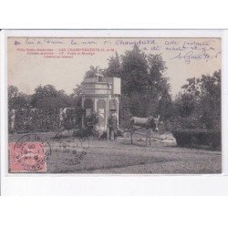 CHAILLY: les champtretots, villa saint-ambroise, colonie scolaire, puits et manège lisette au travail - très bon état