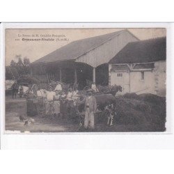 ORMES-sur-VOULZIE: la ferme de M. Gradelet-bourgeois - état