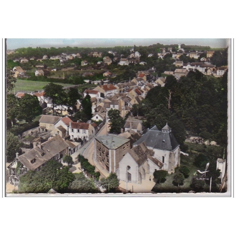 SAMOREAU : en avion au dessus de... l'eglise - tres bon etat