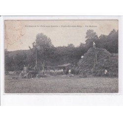COURCELLES-sous-MERY: une batteuse, agriculture - état