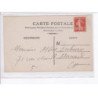 Autographe comedienne (Théâtre) : mademoiselle Saulier - très bon état